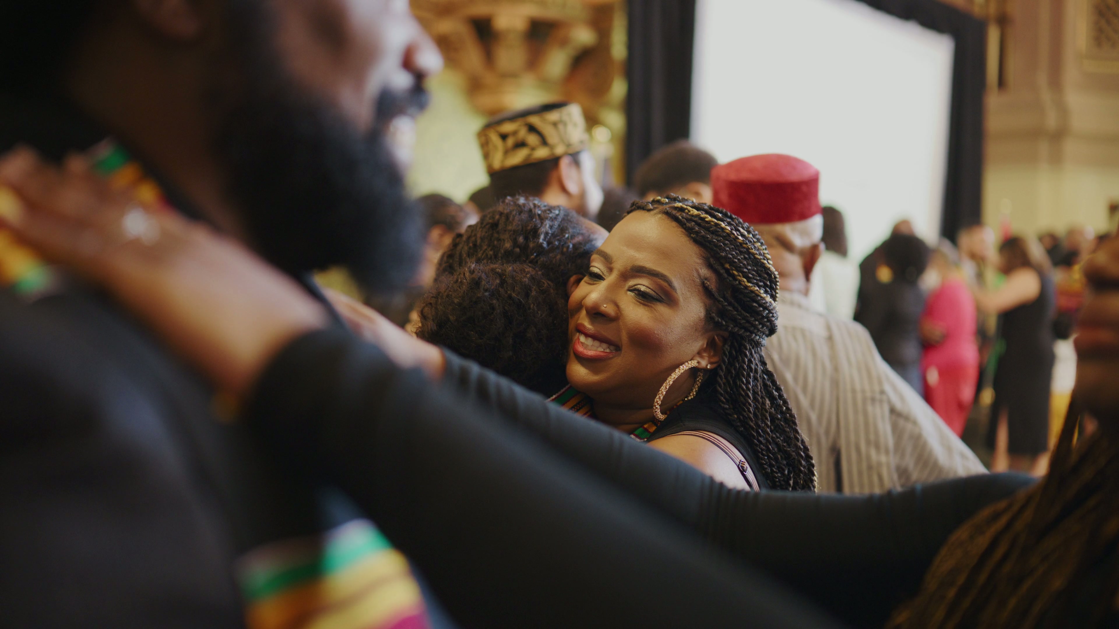 2026 Yale Kente Stoling — Black Graduation still 3