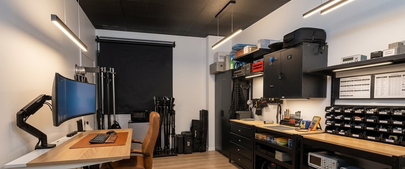 Professional camera and production equipment
